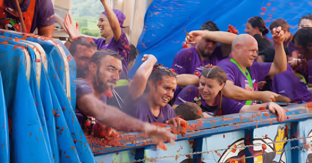 European festivals: La Tomatina – Spain