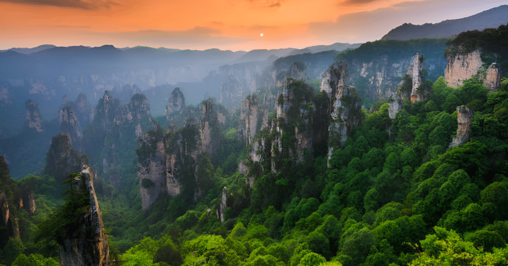 Natural Wonders: Zhangjiajie National Forest, China
