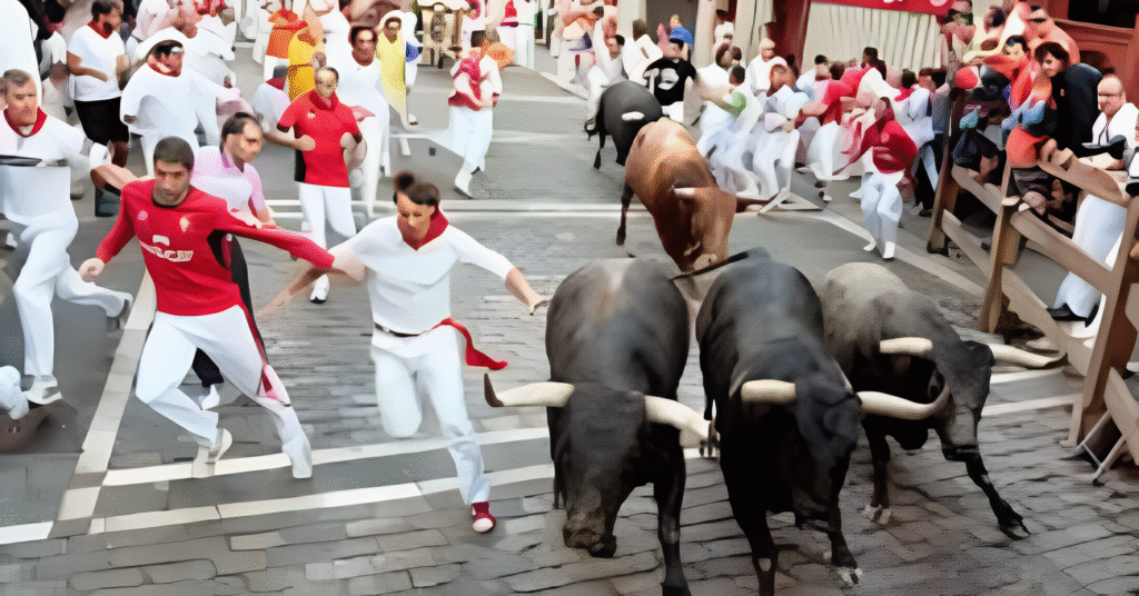 European festivals: San Fermín (Running of the Bulls) – Spain