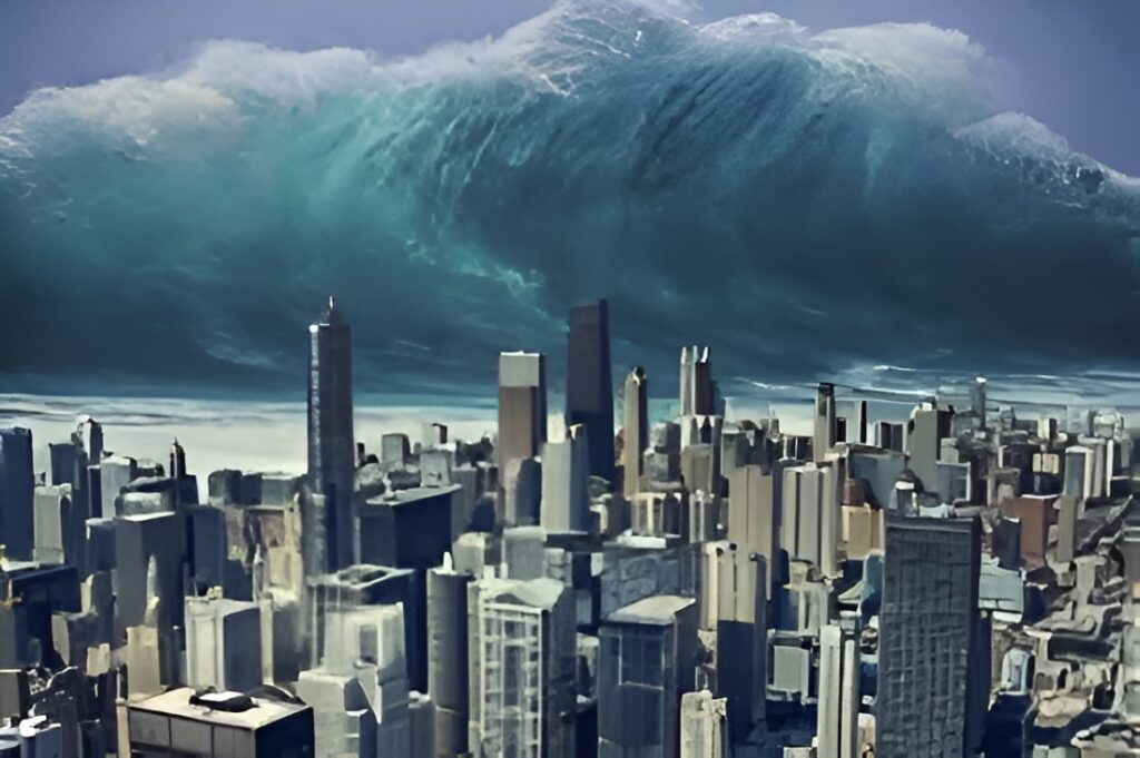 Historical Coincidences: Two Tsunamis of the Same Day