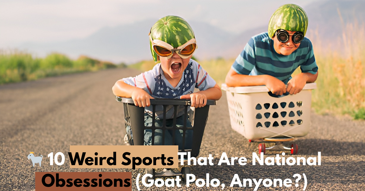 🐐 10 Weird Sports That Are National Obsessions (Goat Polo, Anyone?)