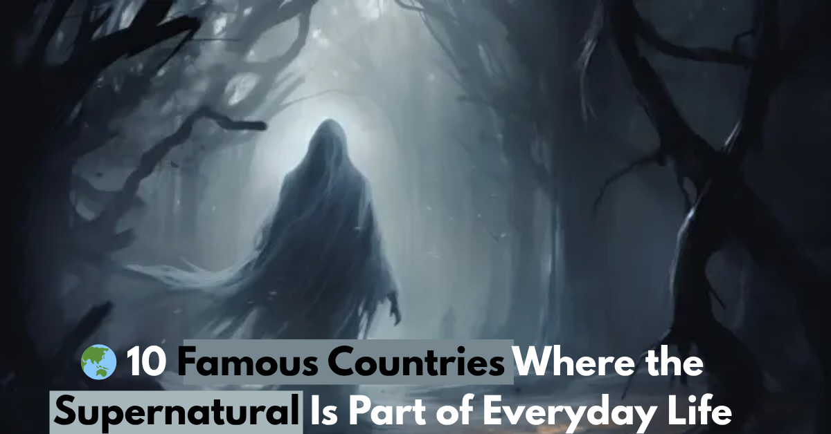 🌏 10 Famous Countries Where the Supernatural Is Part of Everyday Life