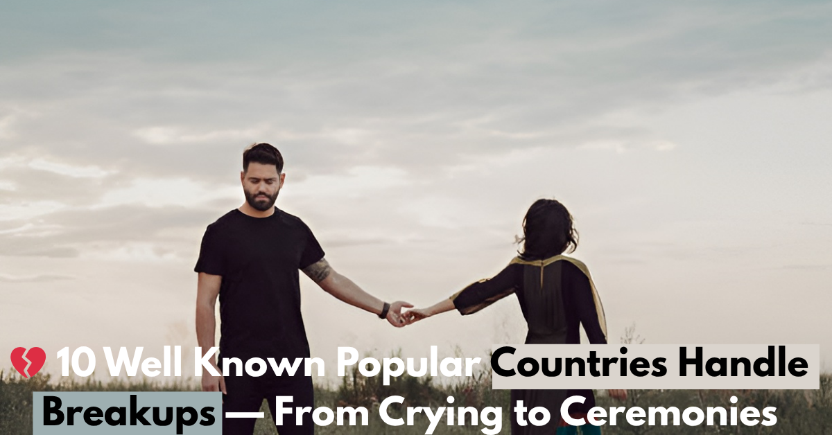 💔 10 Well Known Popular Countries Handle Breakups — From Crying to Ceremonies