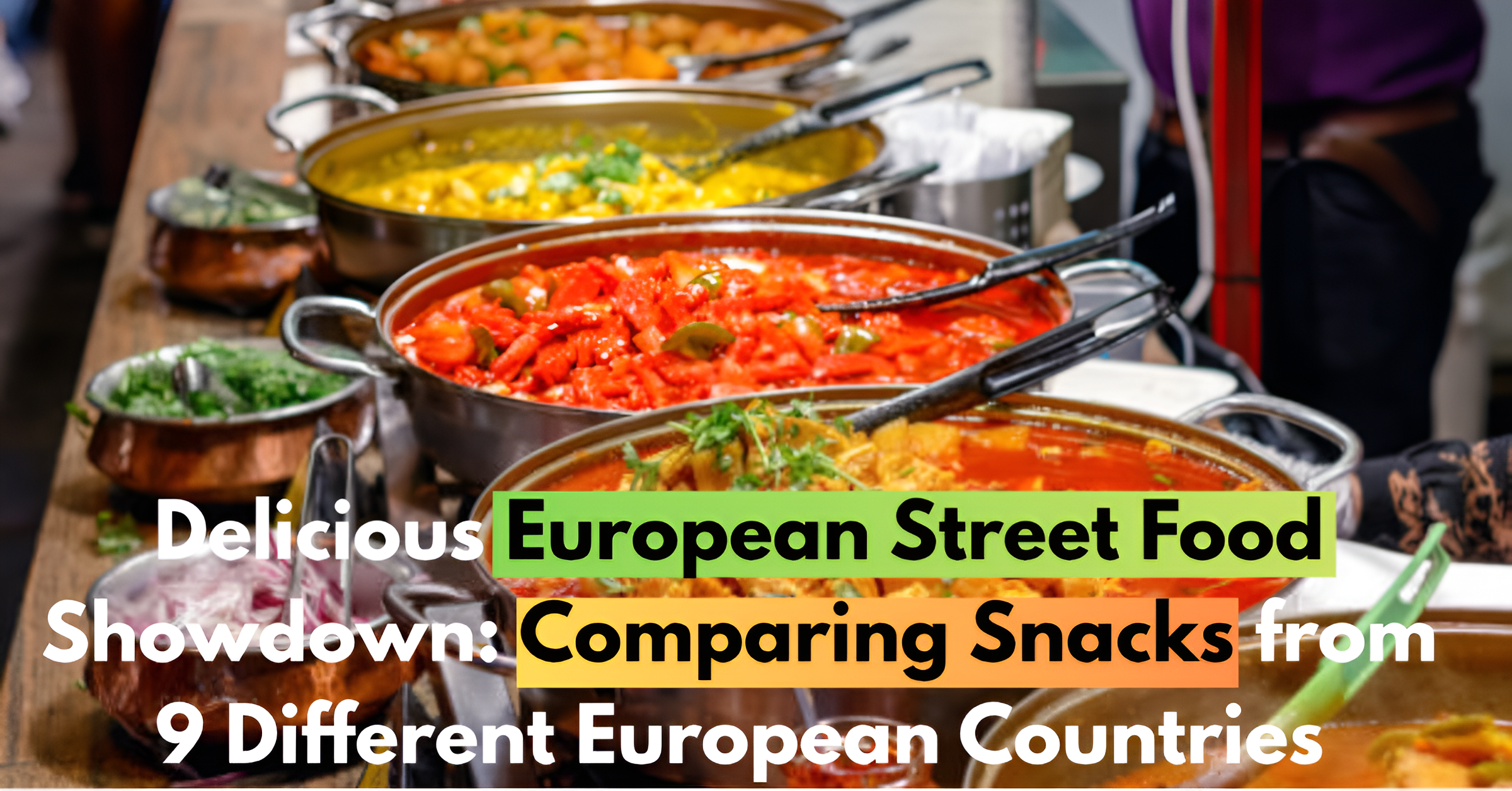 Delicious European Street Food Showdown: Comparing Snacks from 9 Different European Countries