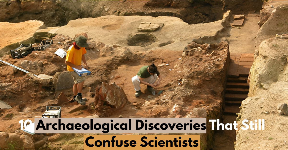 10 Archaeological Discoveries That Still Confuse Scientists