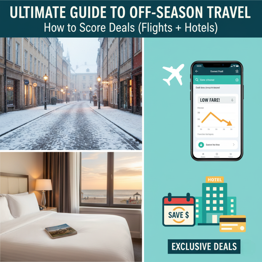 Ultimate Guide to Off-Season Travel: How to Score Deals (Flights + Hotels)