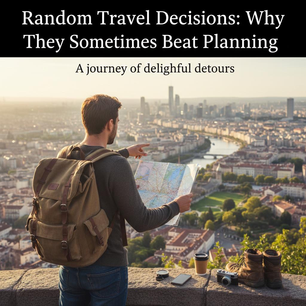 Random Travel Decisions: Why They Sometimes Beat Planning