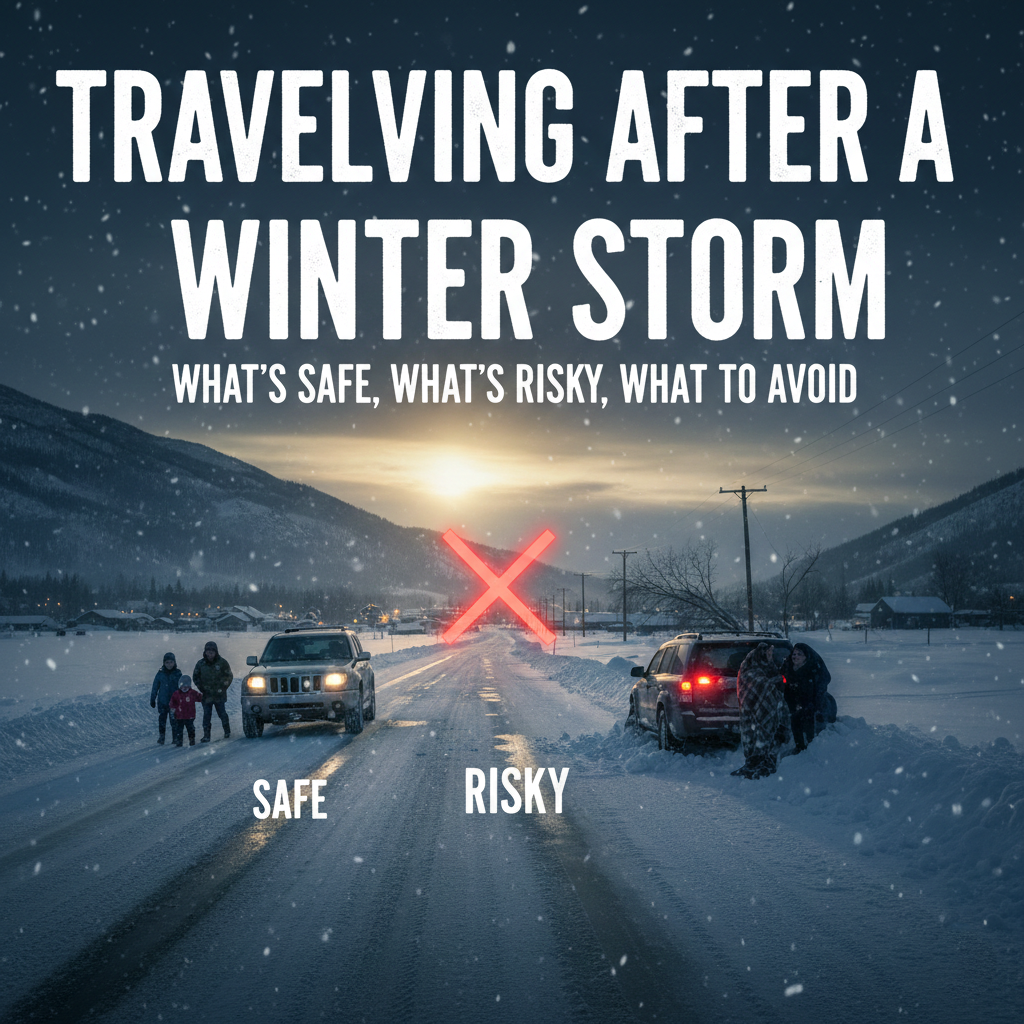 Traveling After a Historic Winter Storm: What’s Safe, What’s Risky, What to Avoid