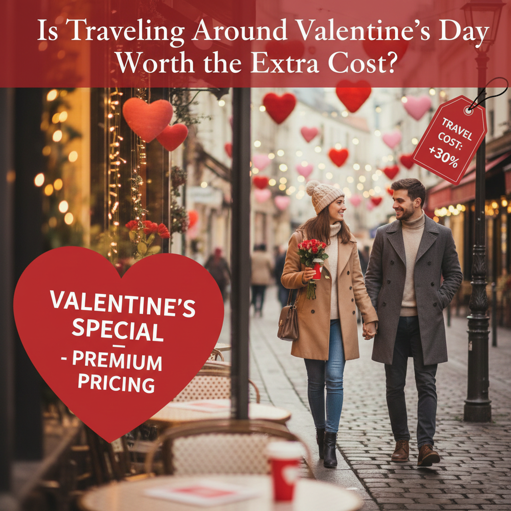 Is Traveling Around Valentine’s Day Worth the Extra Cost?