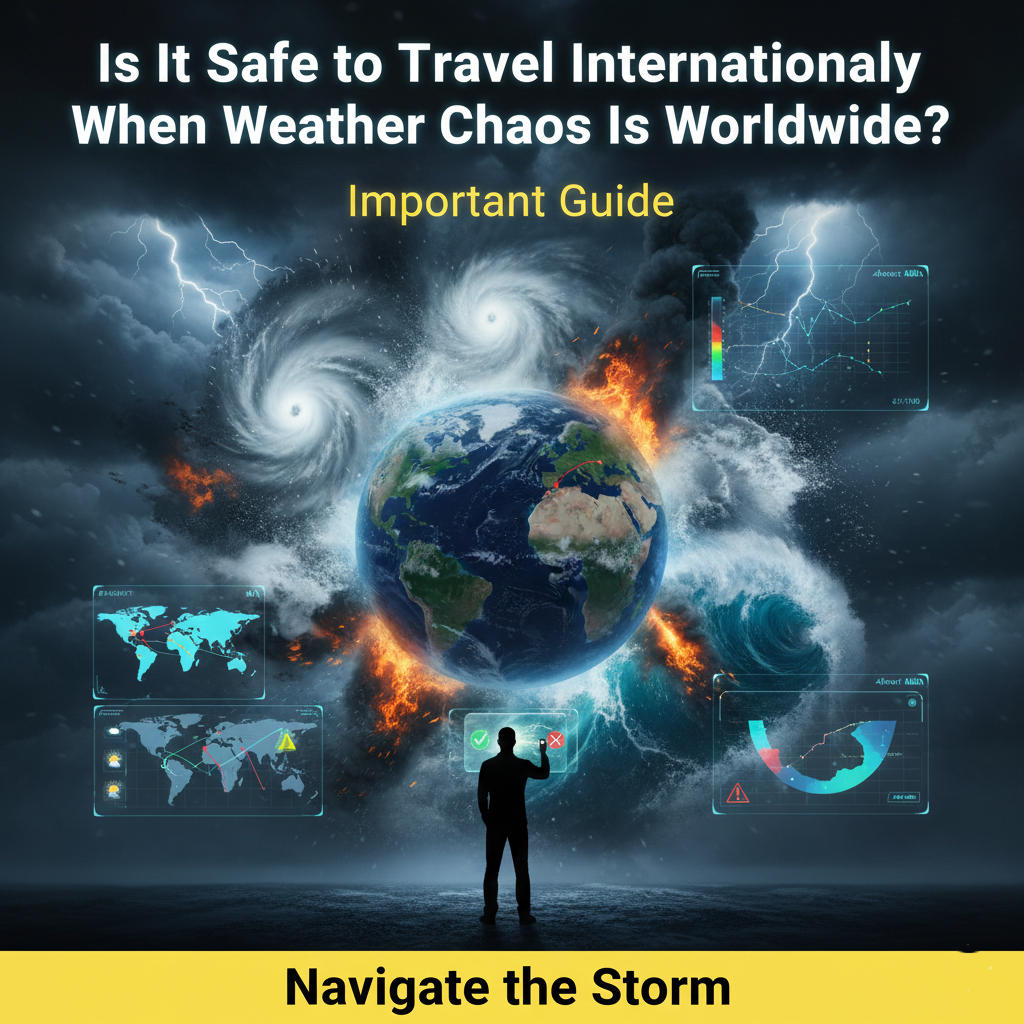 Is It Safe to Travel Internationally When Weather Chaos Is Worldwide? Important Guide