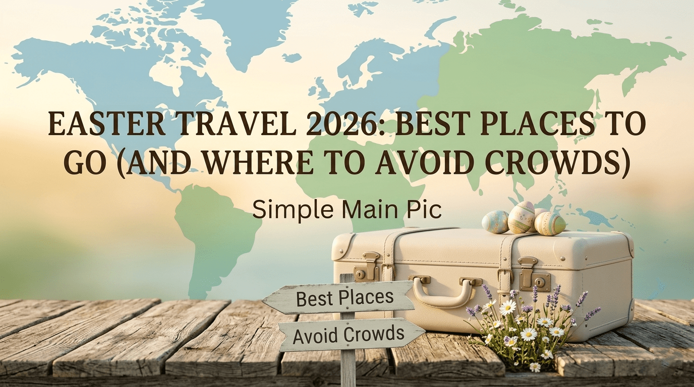 🌍 Easter Travel 2026: Best Places to Go (And Where to Avoid Crowds)
